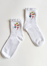 Chicago Icons Ruffle Sock