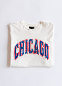 Chicago Varsity Heavyweight Crop Tee