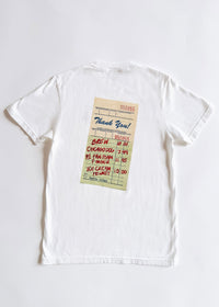 Game Day Receipt Tee