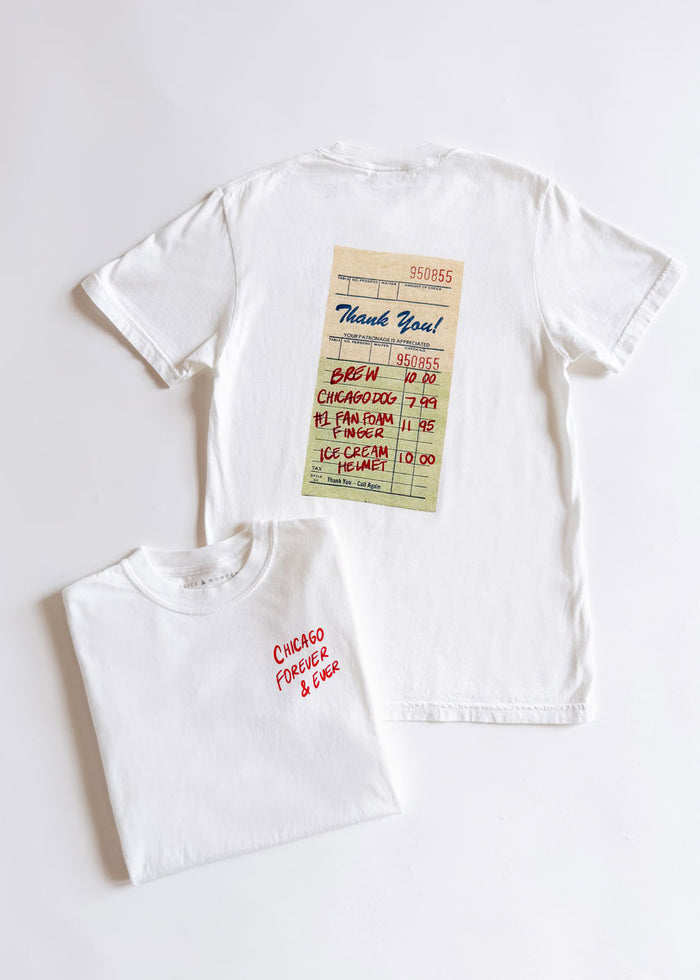 Game Day Receipt Tee