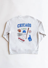 Chicago Game Day Icons Sweatshirt