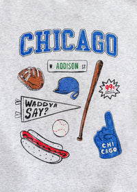 Chicago Game Day Icons Sweatshirt