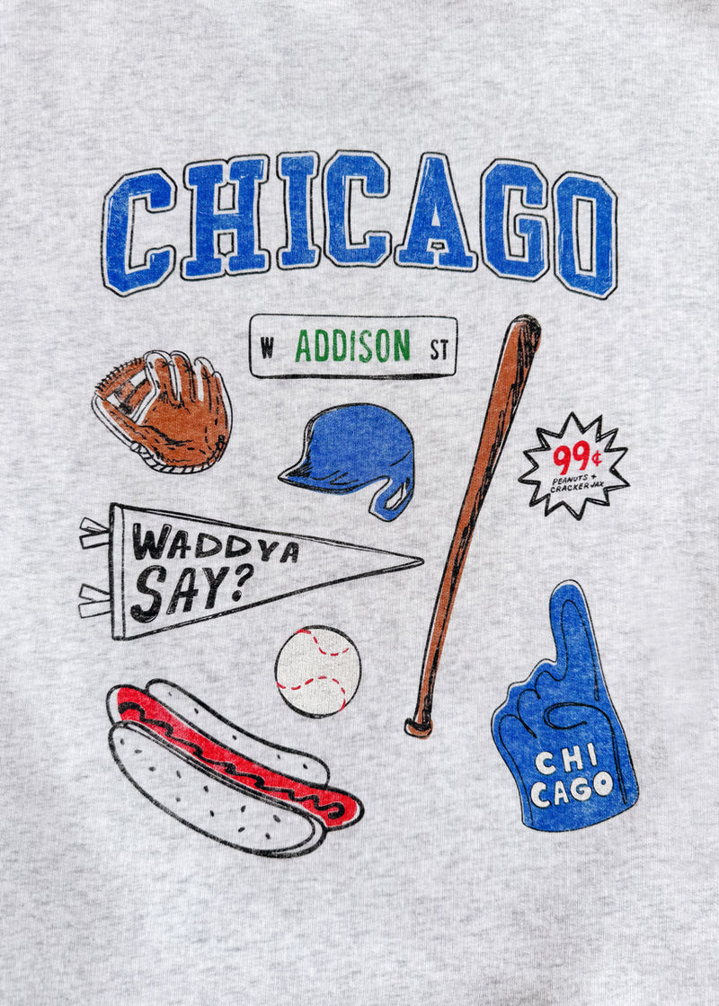 Chicago Game Day Icons Sweatshirt