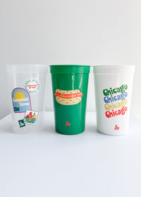 Chicago Retro Stadium Cup