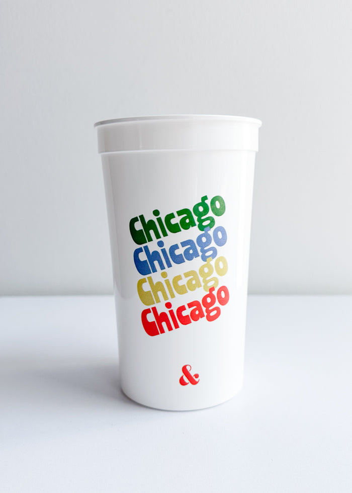 Chicago Retro Stadium Cup