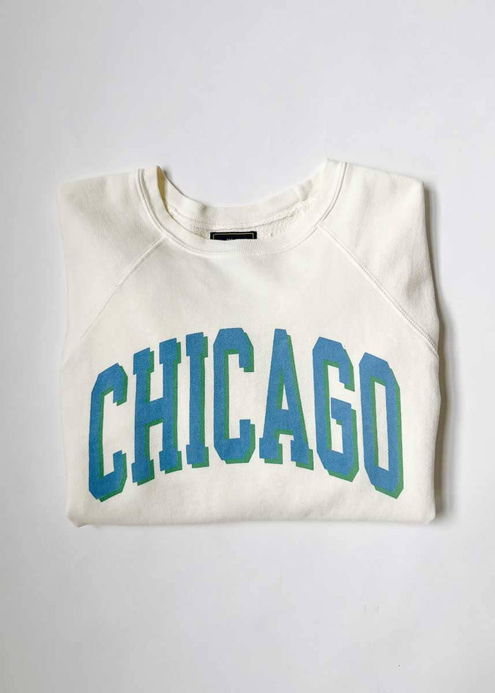Chicago Classic Crew Sweatshirt - Blue & Green