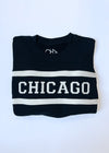 Chicago Rugby Crewneck - Black