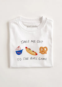 Take Me Out To The Ballgame Toddler Tee