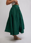 Emilia Full Skirt - Uncut Emerald