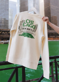 Chicago Green River Crewneck Sweatshirt