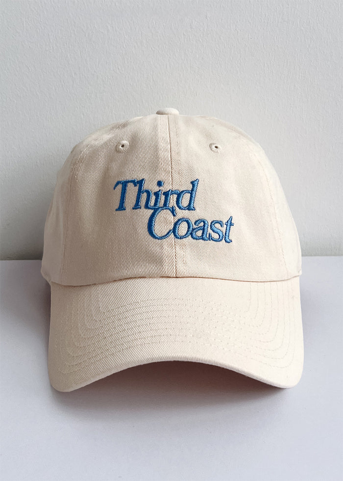 Third Coast Dad Hat - Ivory & Cobalt
