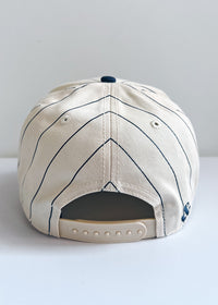 Chicago Puff Pinstripe Baseball Cap - Breaker Blue