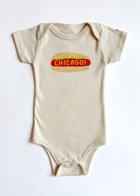 Hot Dog, It's Chicago! Short Sleeve Onesie