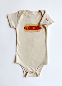 Hot Dog, It's Chicago! Short Sleeve Onesie