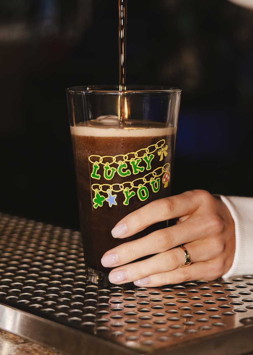Lucky You Pint Glass
