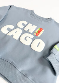 Chicago Hot Dog Terry Oversized Sweatsuit Set