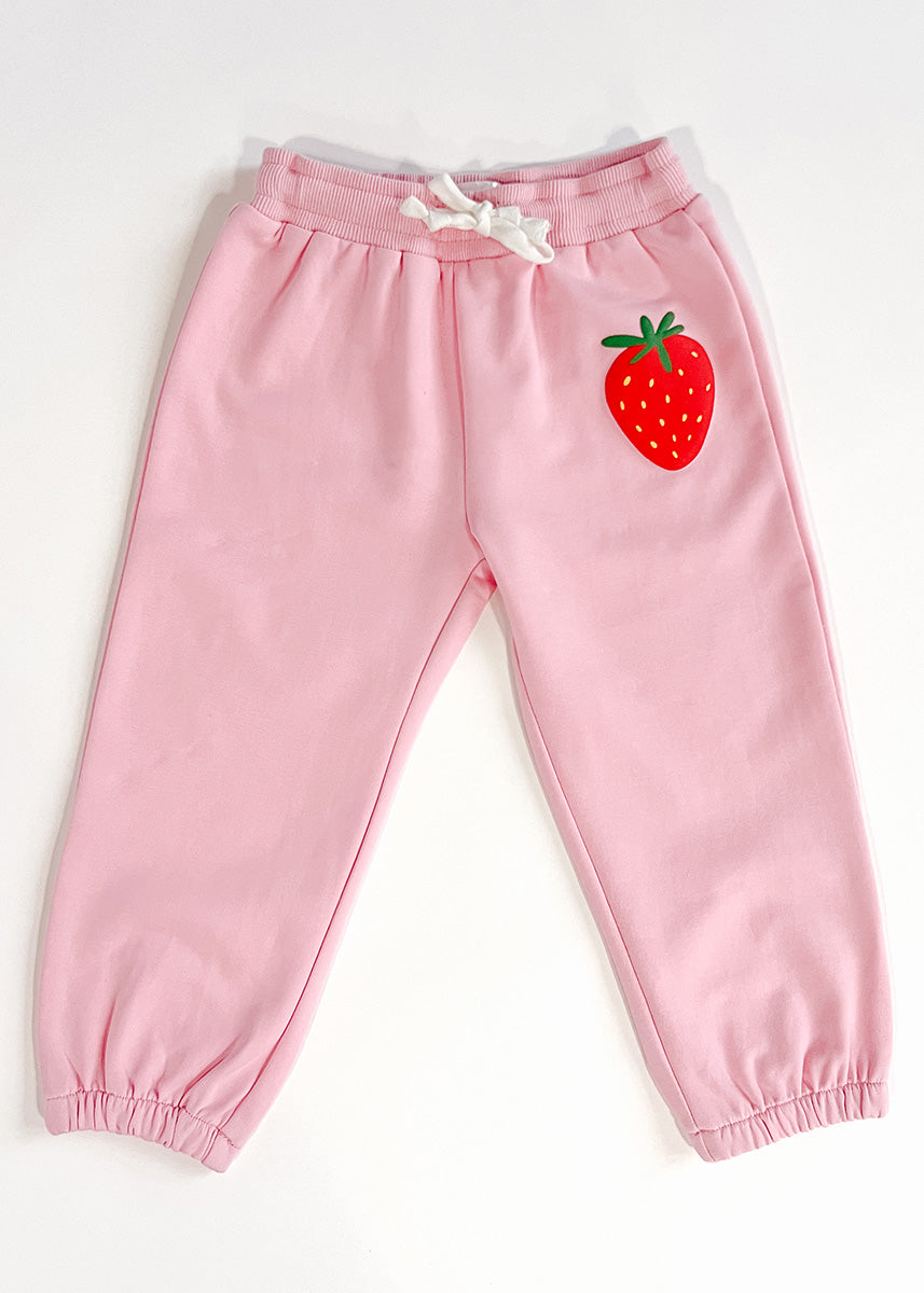 Chicago Strawberry Terry Oversized Sweatsuit Set