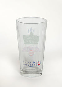 Chicago Cubs Bleachers Pint Glass