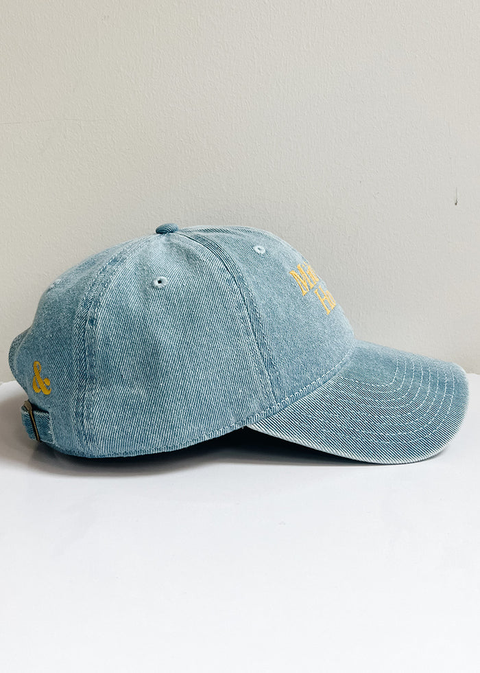 Midwest Honey Dad Hat - Denim