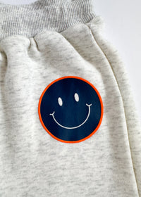 Chicago Script Sweatsuit Set - Heather Grey
