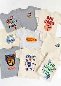 Chicago Football Icons Toddler Tee
