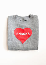 Snacks Toddler Sweatshirt