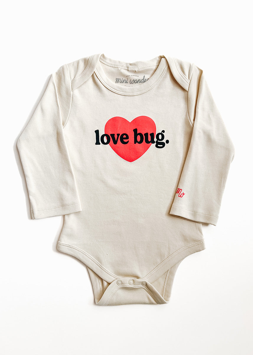 Love Bug Long Sleeve Onesie