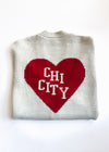 Chicago Heart Cardigan - Cream