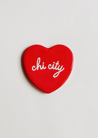 Chi City Heart Magnet