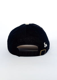 C Is For Chicago 2-Tone Dad Hat - Black