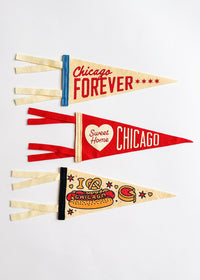 Chicago Foodie Pennant