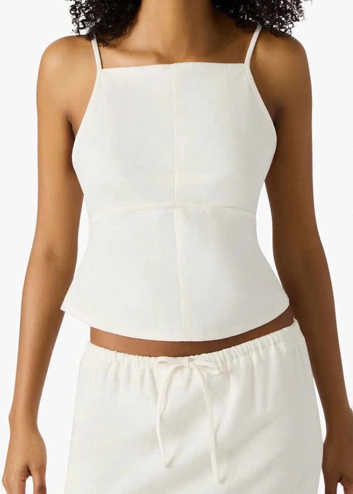 Tiegan Top - Ivory