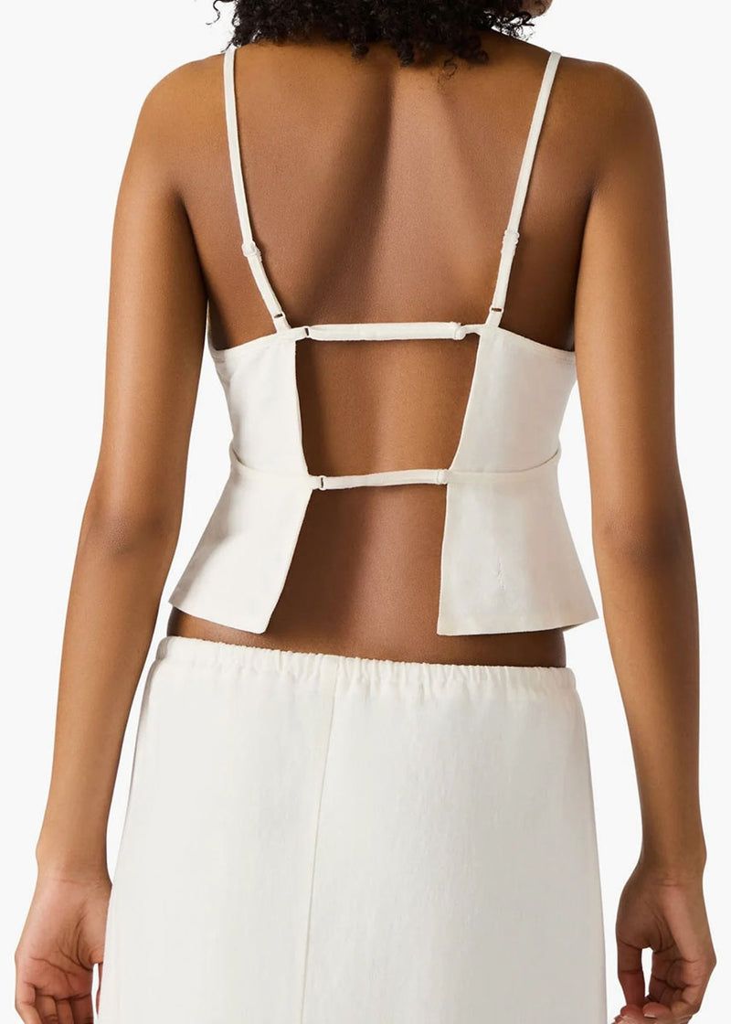 Tiegan Top - Ivory