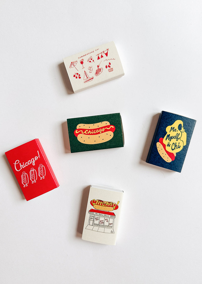Hot Dog Stand Matchbox
