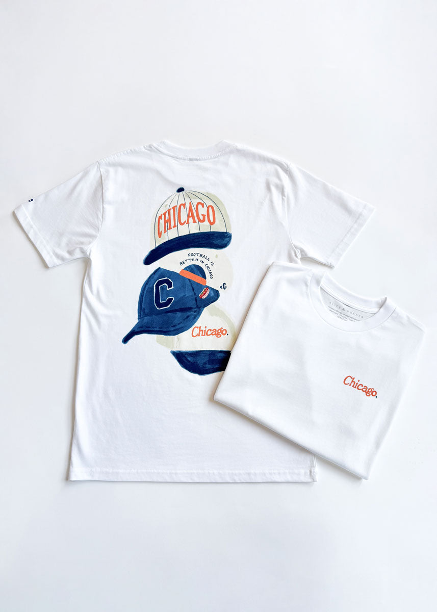 Chicago Hat Stack Tee