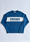 Chicago Block Stripe Sweater - Blue