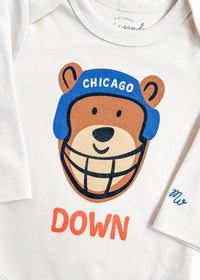 Bear Down Long Sleeve Onesie