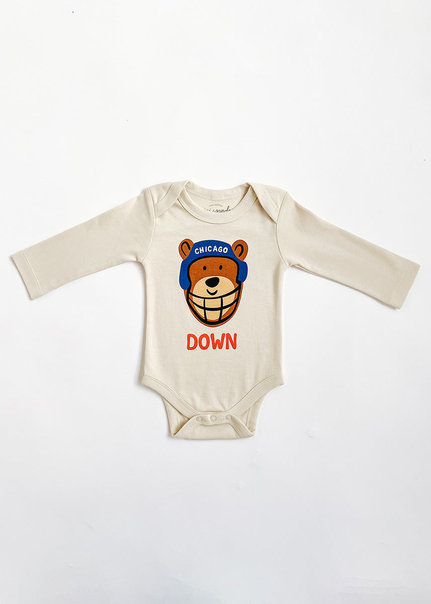 Bear Down Long Sleeve Onesie
