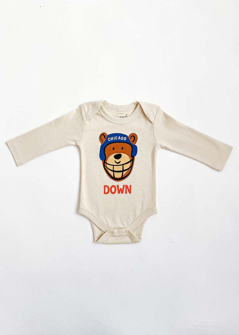 Bear Down Long Sleeve Onesie