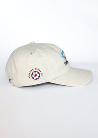 Support Your Women's Football Club Dad Hat - Ivory