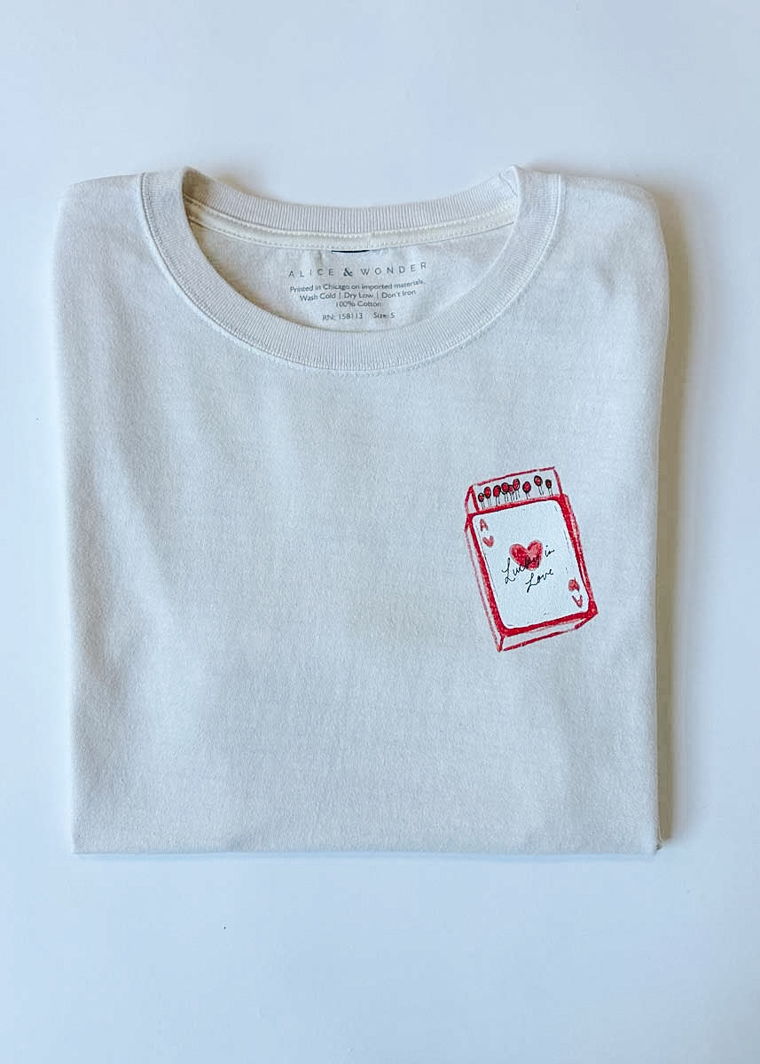 Valentine's Matchbooks Garment-Dyed Tee