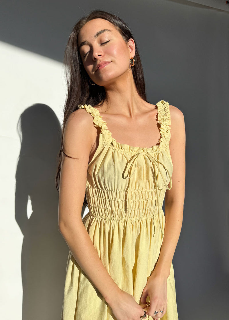 Libra Dress - Yellow