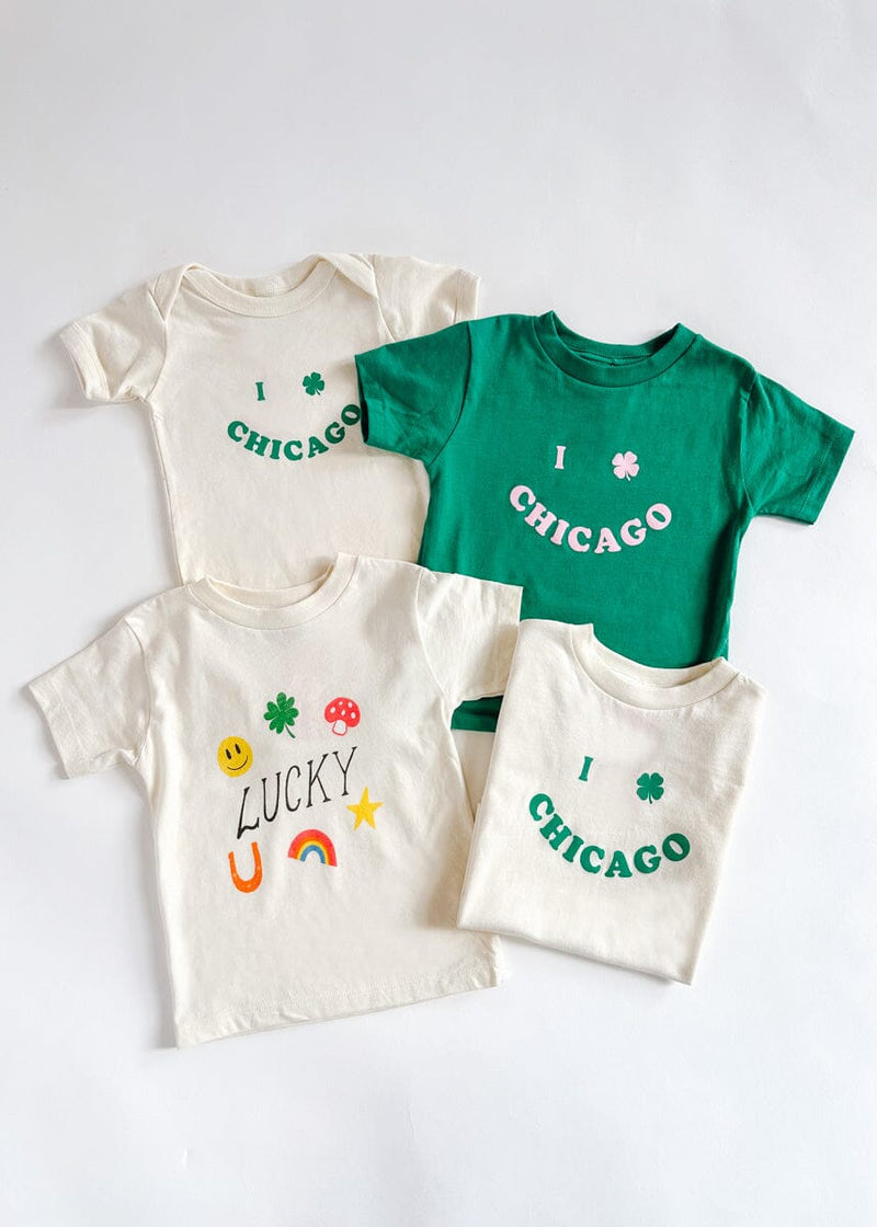 I Clover Chicago Onesie