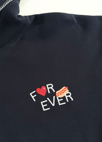 New York Forever Whipstitch Hoodie - Navy