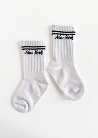 Mini Apple & New York Sock - 2 Pack