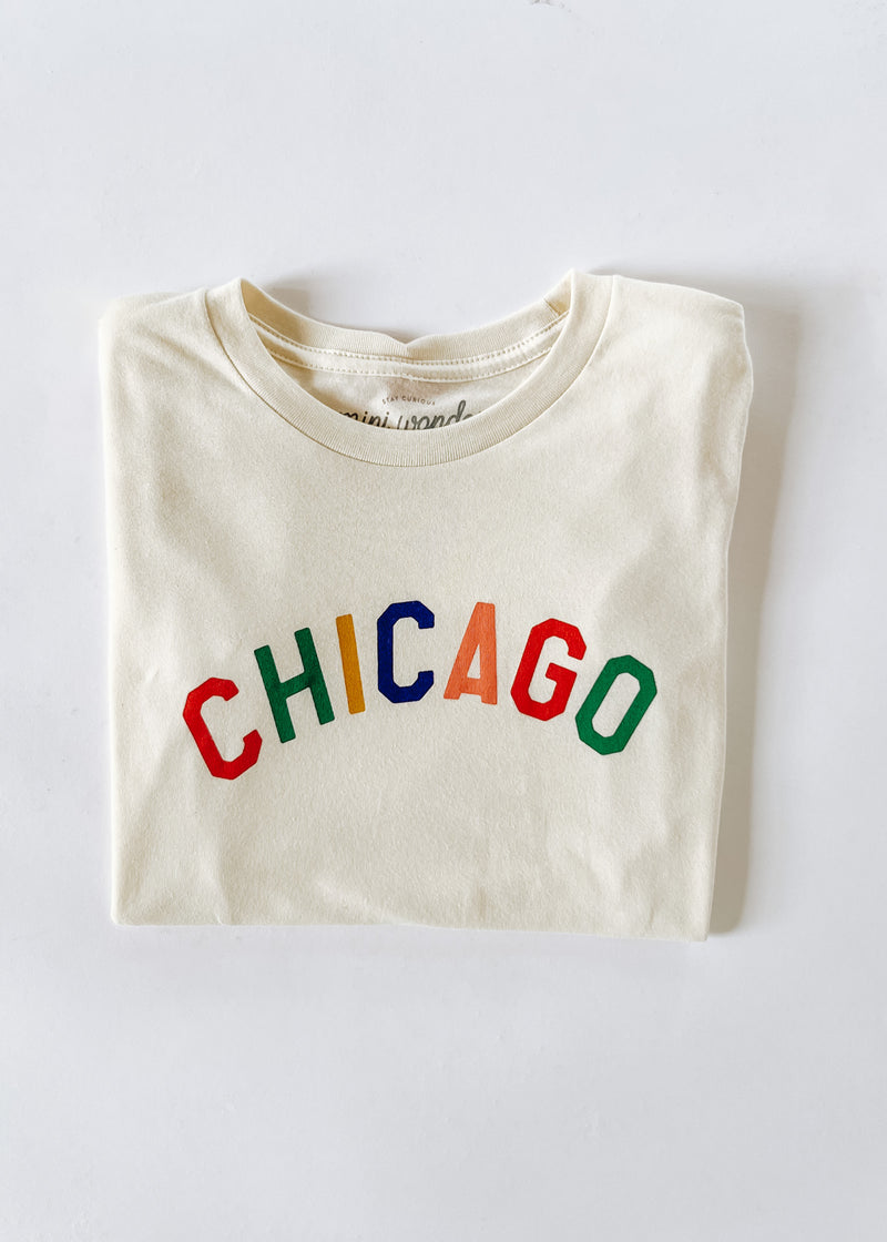 Sweet Home Chicago Youth Tee - Natural