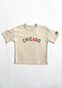 Sweet Home Chicago Oversized Tee - Multicolor