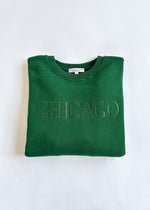 Chicago Embroidered Sweatshirt - Green