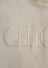 Chicago Embroidered Sweatshirt - Ivory