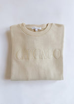 Chicago Embroidered Sweatshirt - Ivory